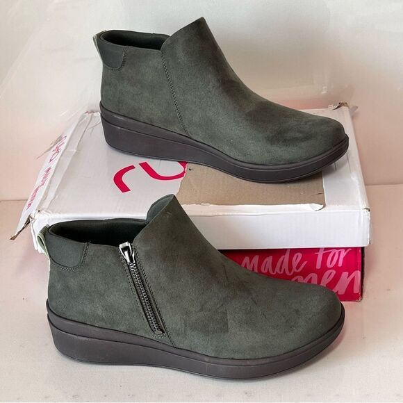 Ryka Lyrical Side Zip Wedges Sneaker - Picture 4 of 7